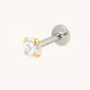 Astrid &amp; Miyu New Titanium Cz Gem Piercing Stud