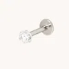 Astrid &amp; Miyu New Titanium Cz Heart Piercing Stud