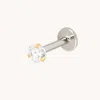 Astrid &amp; Miyu New Titanium Cz Heart Piercing Stud