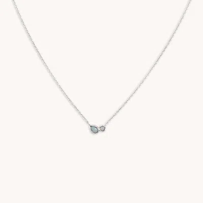 Astrid &amp; Miyu Opal Cluster Charm Necklace