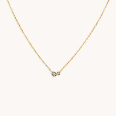 Astrid &amp; Miyu Opal Cluster Charm Necklace