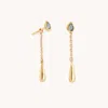 Astrid &amp; Miyu Opal Pear Chain Studs