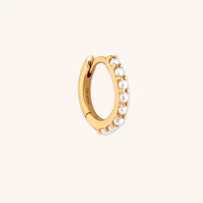 Astrid &amp; Miyu Pearl Hoop