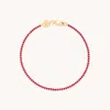Astrid &amp; Miyu Pink Tennis Bracelet
