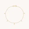 Astrid &amp; Miyu Plain Cosmic Star Charm Bracelet
