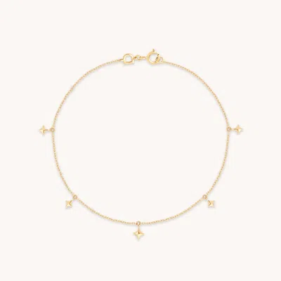 Astrid &amp; Miyu Plain Cosmic Star Charm Bracelet