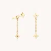 Astrid &amp; Miyu Plain Cosmic Star Charm Studs