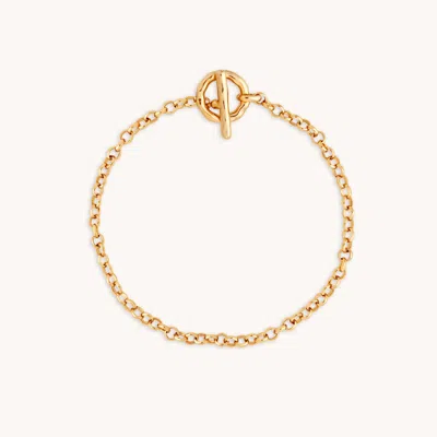 Astrid &amp; Miyu Rolo T-bar Bracelet