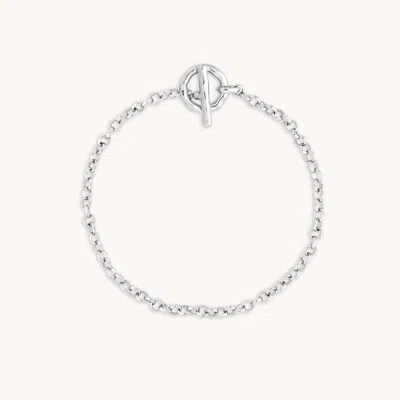 Astrid &amp; Miyu Rolo T-bar Bracelet