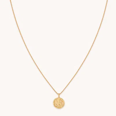 Astrid &amp; Miyu Scorpio Zodiac Pendant Necklace In Gold