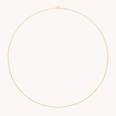 Astrid &amp; Miyu Shoreditch Chain Necklace In Gold