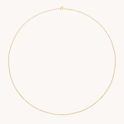 Astrid &amp; Miyu Shoreditch Story Chain Necklace In Solid Gold