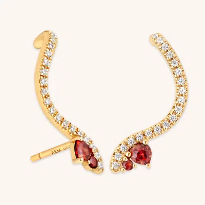 Astrid &amp; Miyu Snake Climber Studs