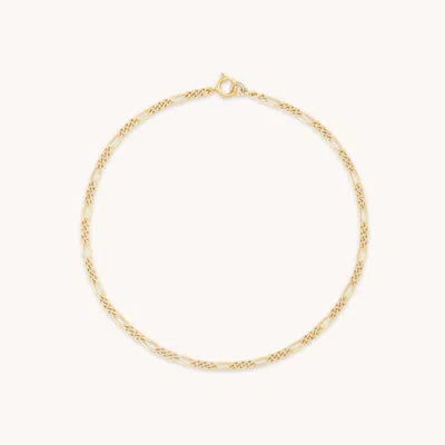 Astrid &amp; Miyu Soho Chain Bracelet In Solid Gold