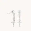 Astrid &amp; Miyu Star Chain Drop Earrings