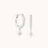Astrid &amp; Miyu Star Charm Hoops