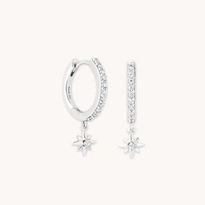 Astrid &amp; Miyu Star Charm Hoops