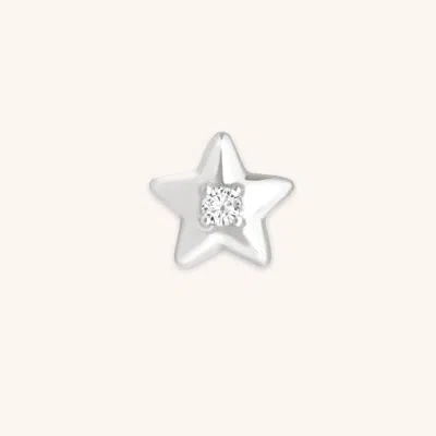 Astrid &amp; Miyu Star Removable Charm In Metallic