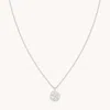 Astrid &amp; Miyu Taurus Zodiac Pendant Necklace In Silver