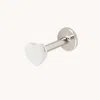 Astrid &amp; Miyu Titanium Heart Piercing Stud