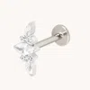 Astrid &amp; Miyu Titanium Mixed Marquise Cluster Piercing Stud
