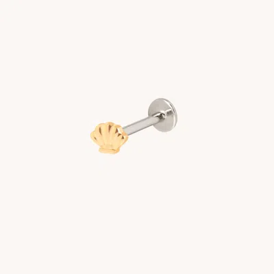 Astrid &amp; Miyu Titanium Shell Piercing Stud