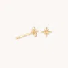 Astrid &amp; Miyu Twilight Stud Earrings In Solid Gold | Jewellery By  In Gold