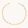Astrid &amp; Miyu Twist Necklace Cuff