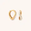Astrid &amp; Miyu Wave Crystal Huggies