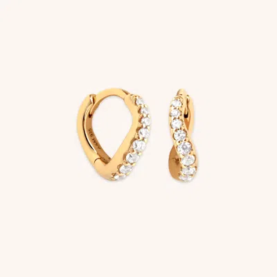 Astrid &amp; Miyu Wave Crystal Huggies