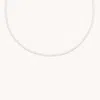 Astrid &amp; Miyu White Beaded Necklace