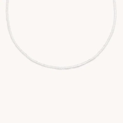 Astrid &amp; Miyu White Beaded Necklace