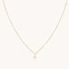 Astrid &amp; Miyu White Topaz Star Pendant Necklace