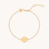 Astrid &amp; Miyu Zodiac Crystal Pendant Bracelet