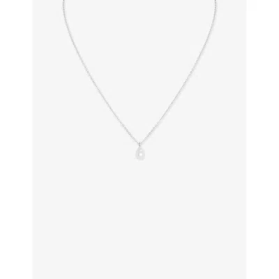 Astrid & Miyu Cultured Pearl Rhodium-plated Sterling Silver Pendant Necklac