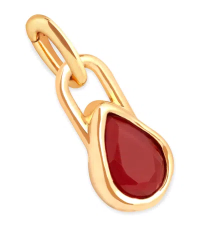 Astrid & Miyu Gold-plated July Birthstone Charm