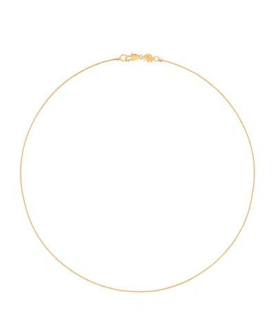 Astrid & Miyu Gold-plated Silver Essential Box Chain Necklace