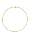 Astrid & Miyu Gold-plated T-bar Rolo Chain Necklace In Gold