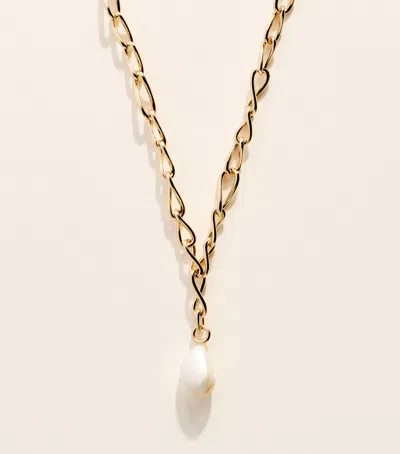 Astrid & Miyu Gold-plated Silver And Pearl Necklace