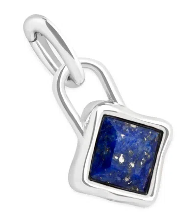 ASTRID & MIYU RHODIUM-PLATED SEPTEMBER BIRTHSTONE CHARM