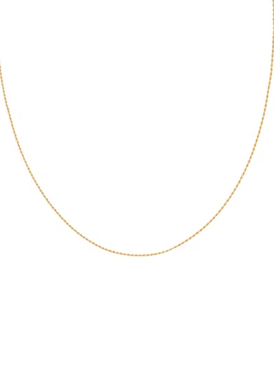 Astrid & Miyu Rope Chain 18k Gold-plated Necklace