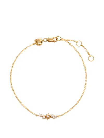Astrid & Miyu Star-charm Bracelet In Gold