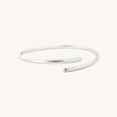 Astrid & Miyu Twist Cuff In Silver