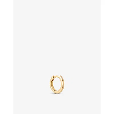 Astrid & Miyu Essential 18ct Yellow Gold-plated Recycled Sterling-silver Single Hoop Earring