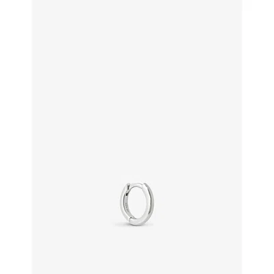 Astrid & Miyu Essential Recycled Sterling-silver 925 Single Hoop Earring