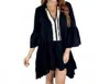 Astrid Festival Dress In Black In Black