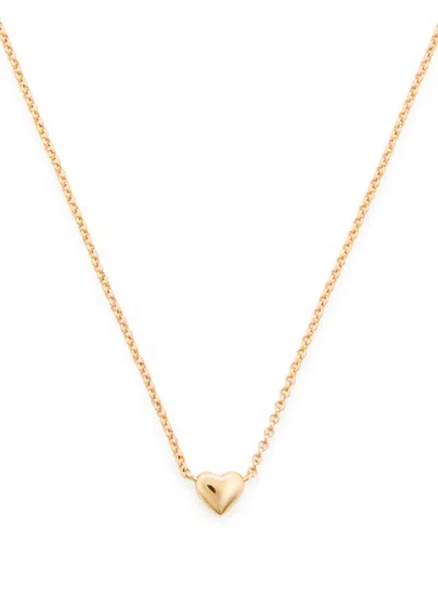 Astrid & Miyu Heart 18kt Gold-plated Necklace