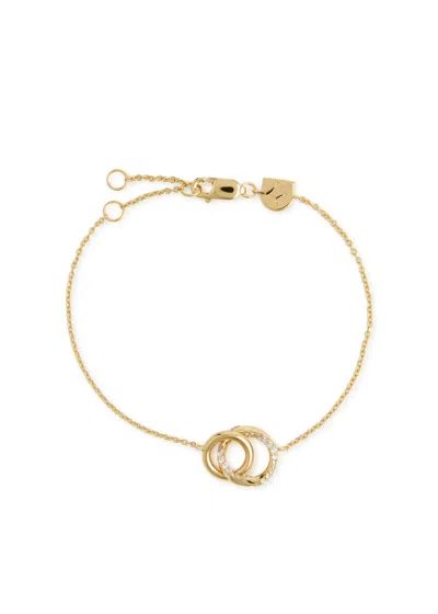 Astrid & Miyu Orbit 18kt Gold-plated Bracelet