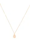 Astrid & Miyu Pear 18kt Gold-plated Necklace In Gold
