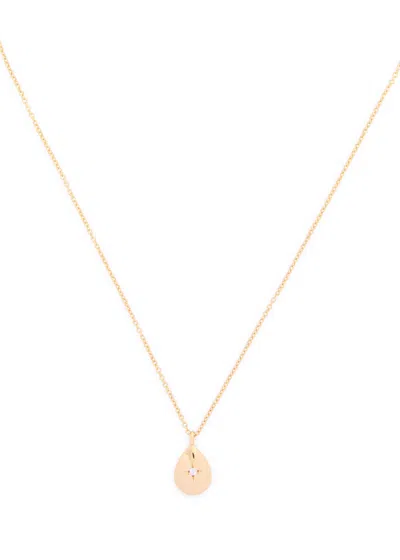 Astrid & Miyu Pear 18kt Gold-plated Necklace